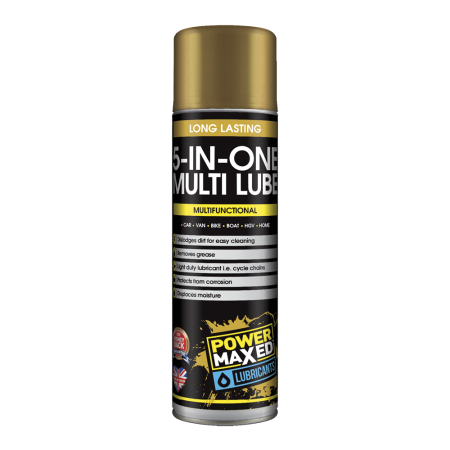 Power Maxed 5-in-1 Multi Lube 500ml Aerosoli