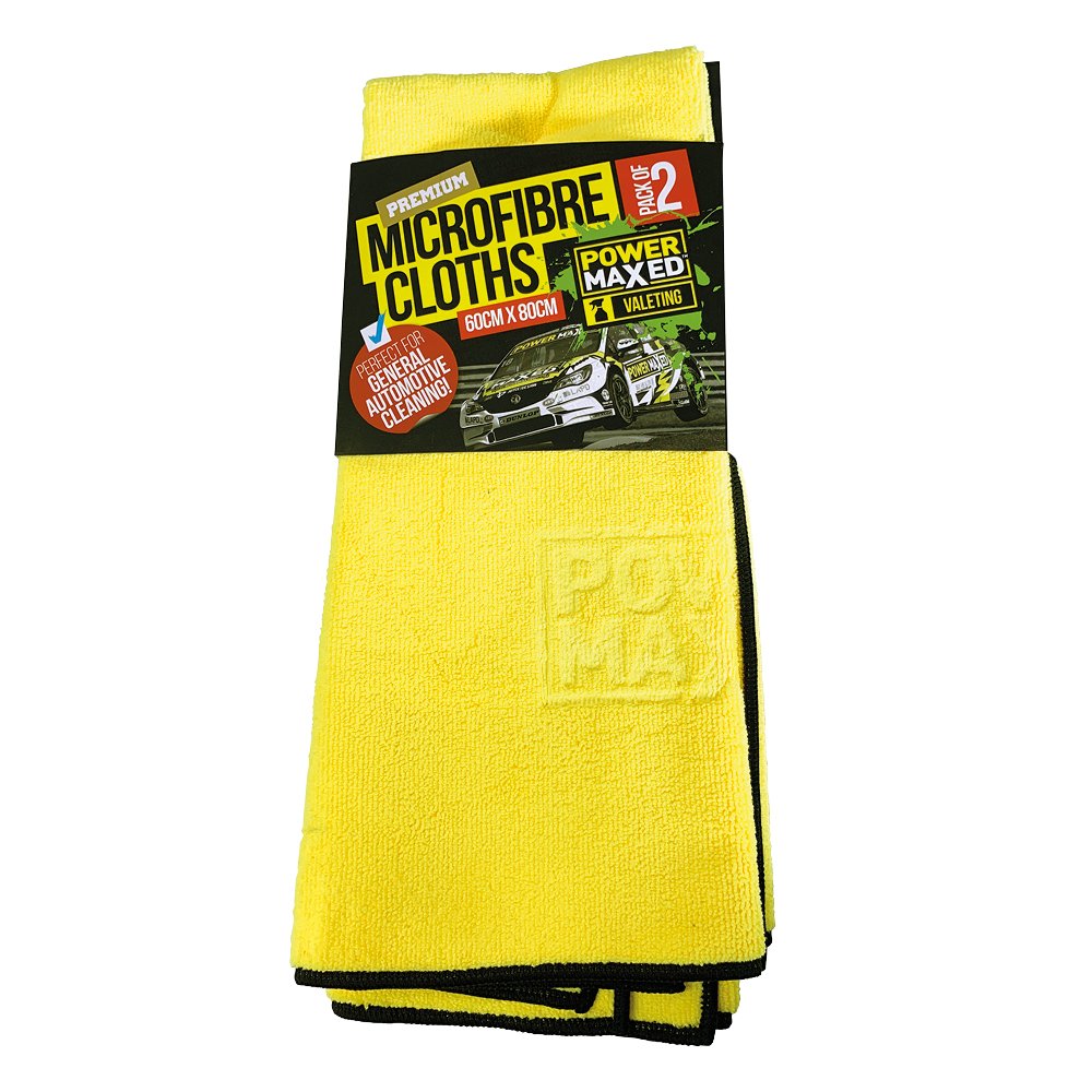 Power Maxed Premium Mikrokuituliina (2kpl) - 60cm x 80cm