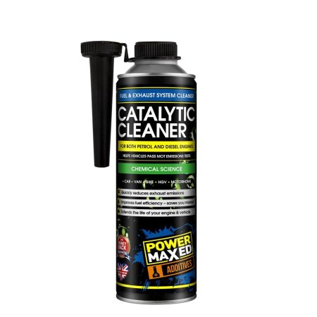 Power Maxed Katalysaattorin puhdistusaine Bensa- ja Diesel moottoreille 500ml