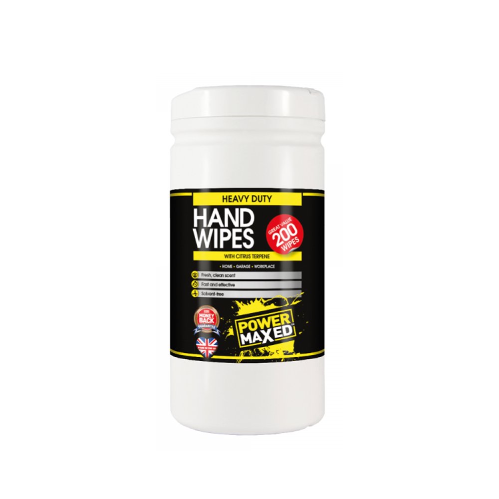 Power Maxed Heavy Duty Hand Wipes